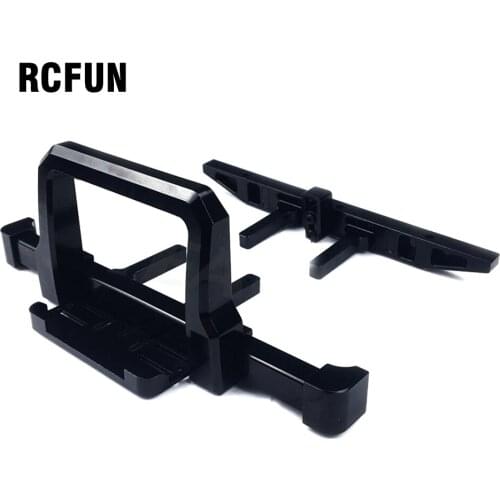 Aluminum Front Rear Bumper With Trailer hole for RC Car 1/10 TRX-4 Upgrade Parts
