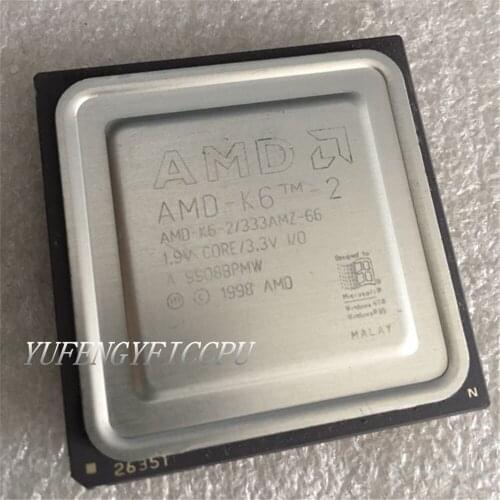 AMD-K6-2/333AMZ-66 Antique cpu collection testimony of history antique computer accessories