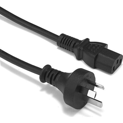 AU Australia Power Cable 1.5m IEC C13 Power Extension Cord For Dell PC Computer Monitor 3D Printer TV Xbox One LG TV Projector