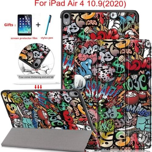 For iPad Air 4 2020 Case Magnetic Smart Sleep Wake Cover For iPad Air 4 10.9 inch 2020 4th Generation Tablet Cover