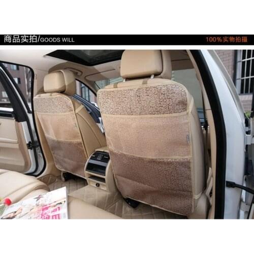 By DHL 50pcs Car Safety Seat Back Cover Protector Kids Kick Clean Mat Pad Anti Stepped Dirty