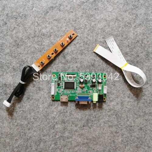 For LP140WF1-SPB1 LP140WF1-SPJ1 notebook PC panel 1920*1080 WLED EDP 30Pins +VGA display controller drive board 14" DIY kit