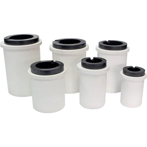 1-6 KG Induction Furnace Dedicated Graphite Crucible Cup with Quartz ceramic protective sleeve for Melting Metal Set Combination