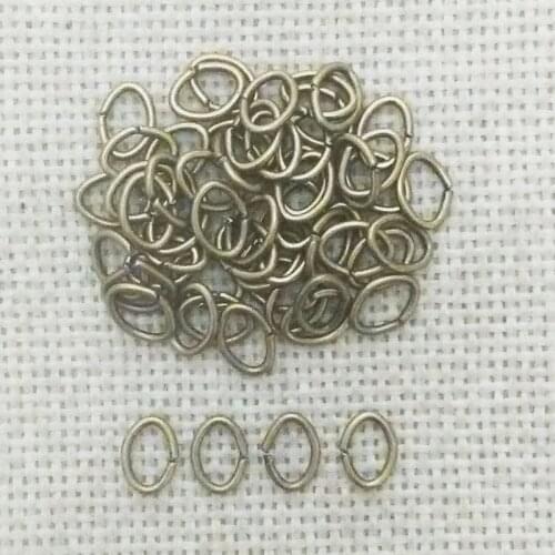 Split ring Jump Rings jewelry making beads pearl link chain spacer Clasp Hooks End metal wire loop alambre manualidades pulseras