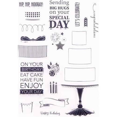 Hot selling Dressing table transparent clear stamp / silicone seal roller stamp DIY scrapbook album / card production