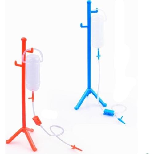 1 Set Role-playing Games Child Medical Kit With Hanging Bottle Simulation Hospital Pretend Play Doctor Play Set Toy For Children