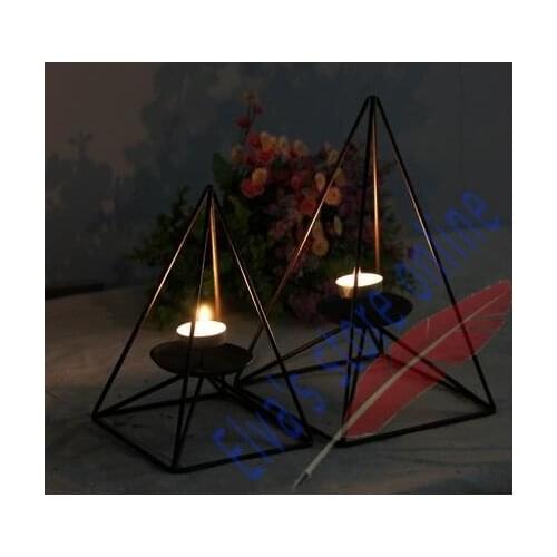 Moroccan Style Metal Iron Candle Holder Stand Art Geometry Candle Holder Nordic Decoration Home Decoration Accessories Modern X