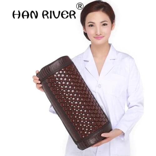 Ms tomalin germanium stone pillow cervical pillow jade health care pillow memory springback of maifan stone cotton health care p