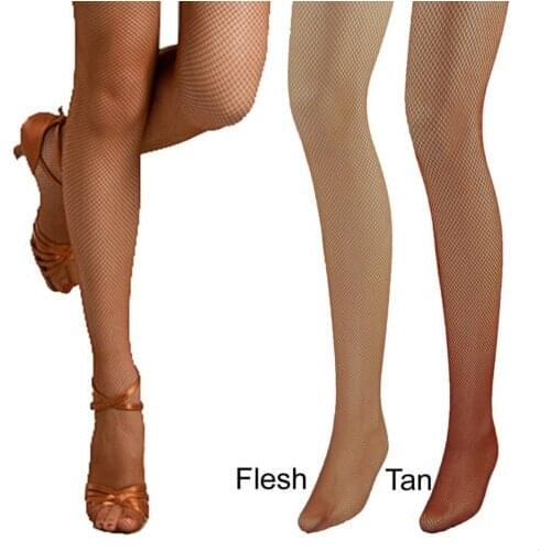 Wholesale Discount Women Lady Adult Ballroom Latin Dance Tights Professional Fishnet Tights