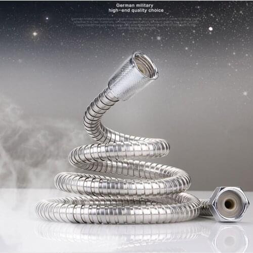 5m 304 Stainless Steel Shower Hose High Quality faucet hose flexible shower Hose thick Silicone Bathroom 3 meter Shower Hose
