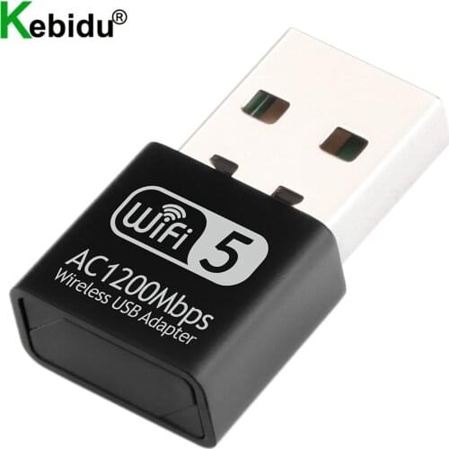 USB Wifi Adapter 600Mbps 1200Mbps Wi fi Adapter 5ghz Antenna USB Ethernet PC Wi-Fi Adapter Lan Wifi Dongle AC Wifi Receiver