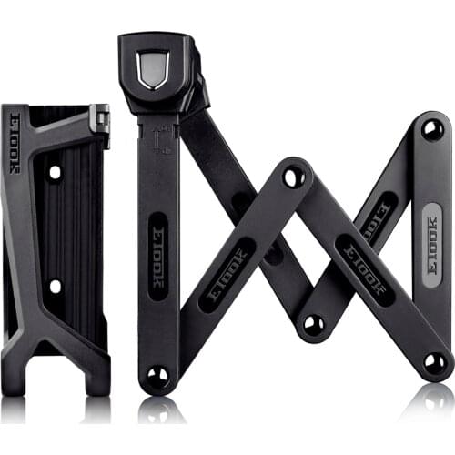 Etook Bike Folding Lock 15T Shear Patent Bracket High Security Foldable Lock For Motorbike E-bike Electric Bike Direct Selling