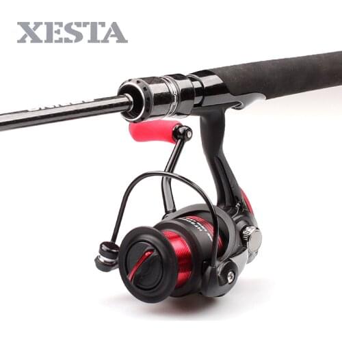 XESTA New Fishing Rod Super Light, Spinning and Casting Rod 2.1m 4 Sections Portable for Fishing, High Quality and Classical rod