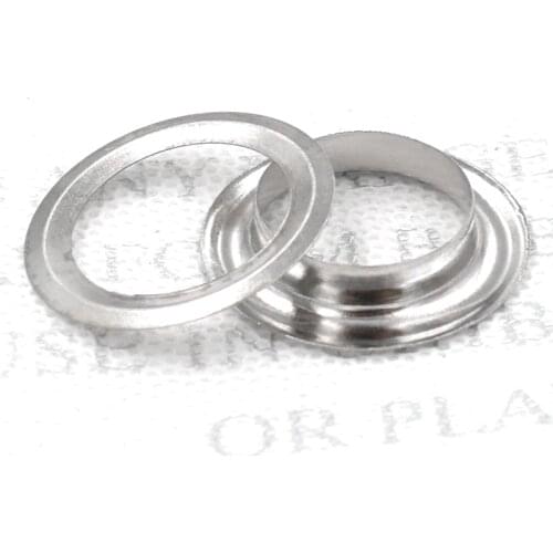 100 sets inner diameter 14mm Eyelets Metal eyelets Buttons Hollow Rivets Sewing patches Bags and Shoes Clothes accessories