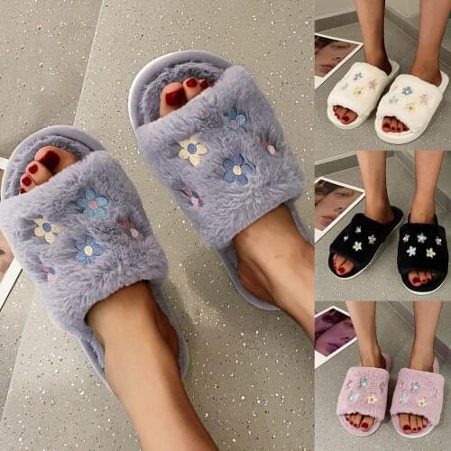 2021 New Fashion Womens Slippers Casual Shoes Breathable Outdoor Pure Color Slippers Fashionable Design Warm Shoes סנדלים לנשים