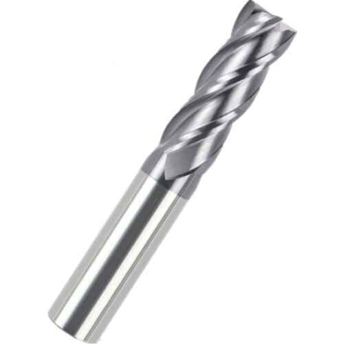 30PCS HRC55 5d*25C*5D*L100mm tungsten carbide end mill 4 four flutes CNC machine milling cutter drill bit