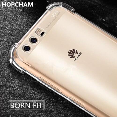 Luxury Anti-knock Transparent Cases For Huawei P20 P10 Plus P10 P9 Lite 2017 Silicone Phone Cover For Huawei P10 P9 Case Capa
