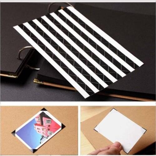 DIY Photo Corner Decor Hand-made Album Pictures Corner Protector Frame Stickers Retro Pvc Photo Corner Hot 10 Sheets Of 1020Pcs