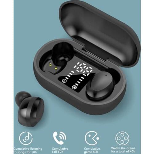F12 TWS Bluetooth 5.0 Earphones Wireless Noise Reduction Headphone Stereo Sports Waterproof Earbuds Headsets With Microphone