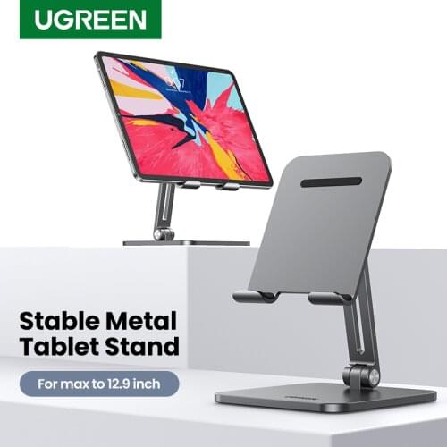 UGREEN Tablet Stand Holder For iPad Pro Samsung Xiaomi Phone Stand Aluminum Foldable Laptop Stand Notebook Stand Tablet Support