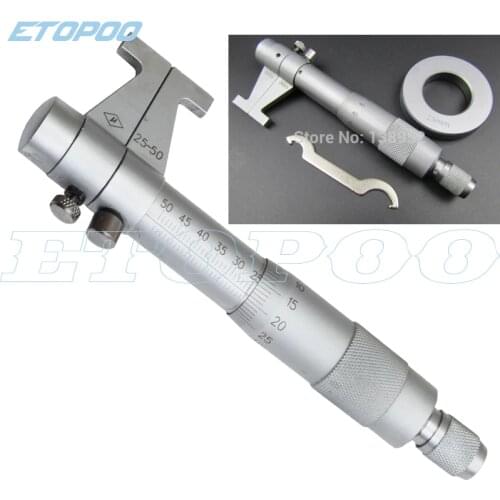 Inside Micrometer measure vernier caliper Carbide gauge measuring tool Metric ruler 0.01mm 5-30mm 25-50-75-100-125-150-175-200mm