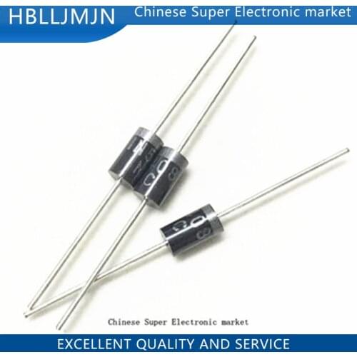 500PCS 1N5400 DIP 3 Amp 50 Volt Rectifier Diode