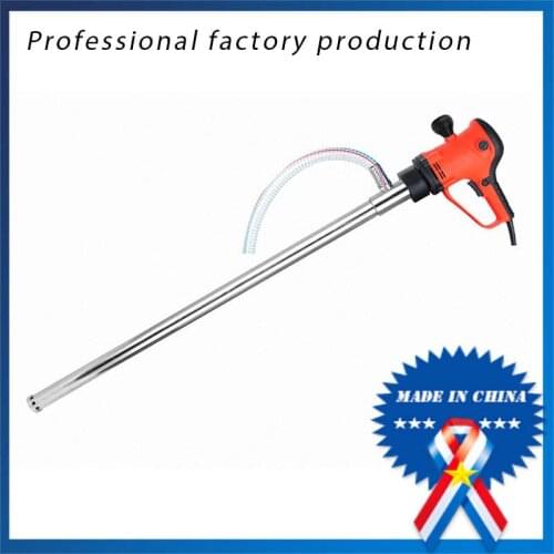 High Quality 220V Vertical Electric Hand Oil Barrel Pump 1600w