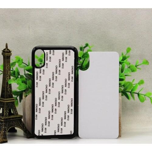 Wtsfwf DIY 2D Sublimation hard PC Blank Case for Iphone X Iphone XS with Aluminum Inserts 10pcs/lot