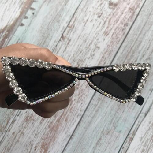 ZAOLIHU Pearl Shades Women Sunglasses Cat Eye Trendy Eyewear Round Shapes Female Eyeglasses Cute Heart Design Sun Glasses UV400