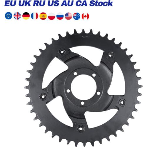 40T 42T 44T 46T Chainwheel for Bafang Mid Drive Motor BBSHD/BBS03 Chain Ring Sprocket Wheel Crank Set Electric Bike Motor Kit
