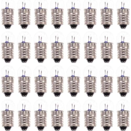1 set of Mini Light Bulbs Electrical Laboratory Supplies Flashlight Bulbs