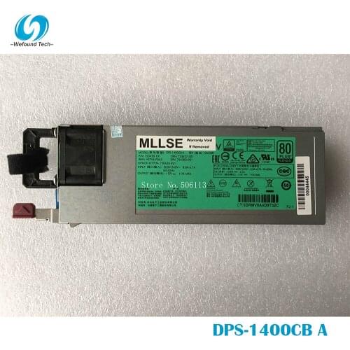 100% working power supply for DPS-1400CB A 733428-101 733427-001 HSTNS-PD43 754383-001 720620-B21 1400W