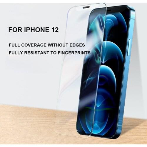 100pcs Full Tempered Protective Frosted Glass For Iphone 12 6 6s 7 8 Plus X XS XR Pro Mini Screen Protector Transparent Matte