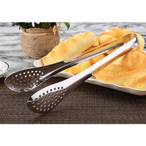 50 pcs 9 inch Stainless Steel BBQ Ice Tong Food Cooking Kitchen Gadgets Wholesale Bulk Lots Accessories Supplies Gear Items