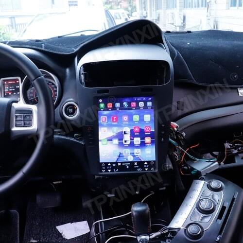 Wireless Carplay Tesla Screen Android 10 For Fiat Freemont For Dodge Journey Car GPS Navigation Headunit Multimedia Player Radio