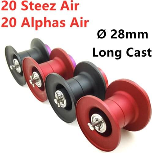 DIY DAIWA 20 ALPHAS AIR 20 STEEZ AIR Long Cast Low Profile Baitcasting Fishing Reel Spool