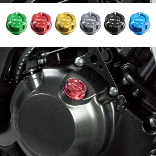 For Honda CB1100 All Year Motorcycle Engine Oil Cap Bolt Screw Filler Cover