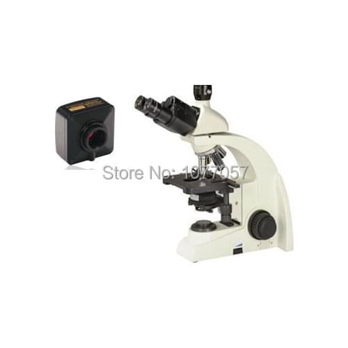 Hot Sale,3M,Brightfield 40x-1000X USB digital biological clinical microscope with UIS plan objective 4x, 10x, 40x, 100x