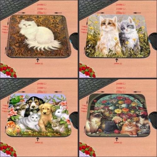 Persian cat On The Persian Carpet Gaming Mouse Pad Mat Gaming Rubber Durable PC Anti-slip Mouse Mat for Optical/Trackball Mous