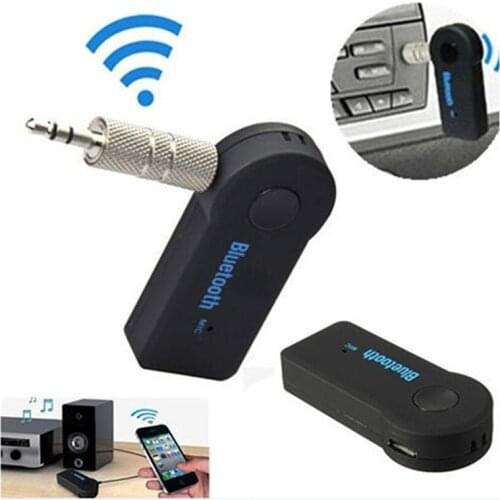 2018 Best Sell USB Mini Wireless Bluetooth Music Stereo Receiver for Car Blue Tooth Dongle Audio 3.5mm Aux Home Speaker Adapter