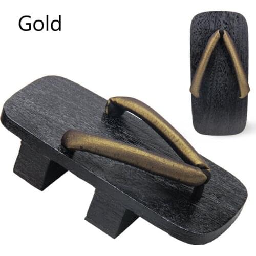 Mens Summer Indoor Wooden Slippers Japanese Wood Geta Ethnic Oriental Shoes Sandals Slippers Slippers Men Two-tooth Shoes