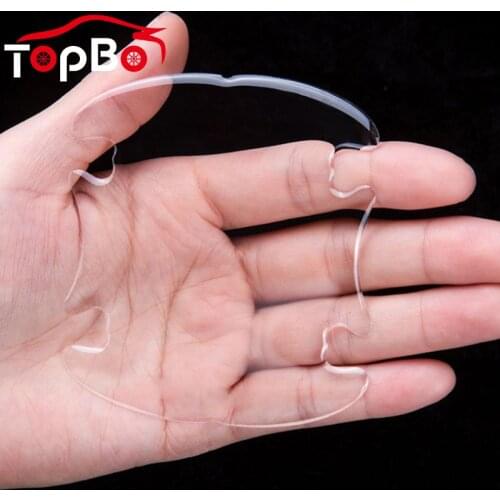 Car Door Handle Bowl Sticker Scratch Protective Invisible Transparent Stickers Silicone Exterior Accessory Anti-collision Strip