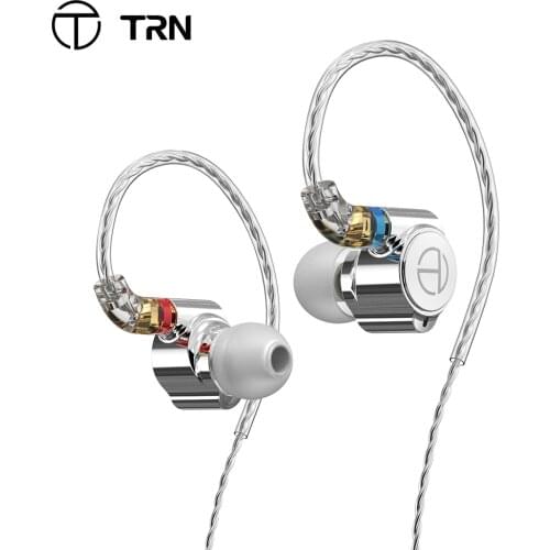 TRN TA1 Hi-FI 1BA+1DD Hybrid (Knowles 33518,8mm Dynamic) In-ear Earphone Drive HIFI Bass Metal Monitor Running Sport Earphone