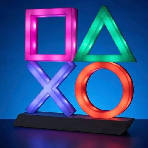 The New Sound Control Icon Light Home Decoration Ornaments Party Party Night Light Button Icon Three Gears XL Light