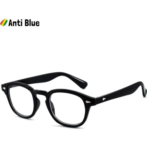 JackJad Fashion Johnny Depp Lemtosh Style Anti Blue Ray Eyewear Frame Vintage Round Computer Brand Design Glasses Eyeglasses