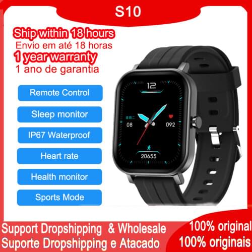 Original IP67 Men Smart Watch 1.69 inch Full Toch Women Smartwatch 24 hours Sports Mode Bluetooth Smart Phone Wristband