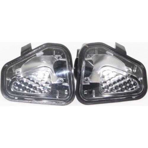Zeroclearance Pair Front Marker Turn Signal Light Lamp Lens Housing For VW Jetta Passat B7 CC EOS Scirocco 3C8945291 3C8945292