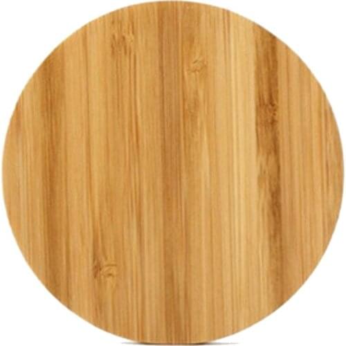 Qi Wireless Charger Slim Wood Charging Pad For Samsung Galaxy Note 9 iphone wireless charger mobile phone charger charging Mat