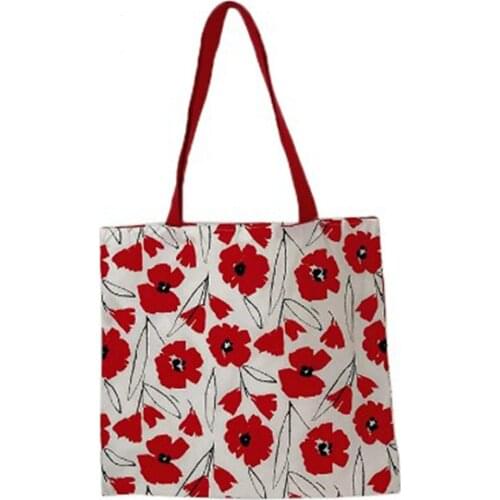 New Fashion Womens Handbags Classic Shopping Bags Vintage Style Ladies Tote Casual Girls Shoulder Bag Cute Female Handbag