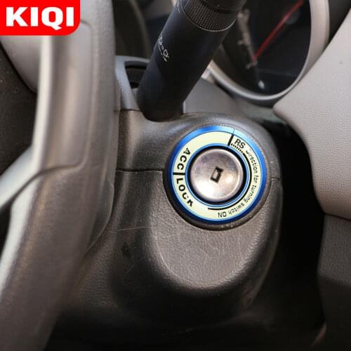 Luminous Ignition Key Ring Switch Cover Trim Sticker for Nissan Livina Tiida Sylphy Qashqai X-TRAIL Sunny March Venucia